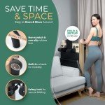 Foldable Wooden Pilates Reformer with Accessories