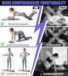 6-in-1 Foldable Pilates Reformer Set for Home