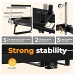 90" Foldable Pilates Reformer Machine for Home Gym
