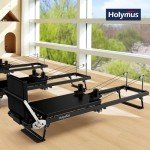 90" Foldable Pilates Reformer Machine for Home Gym