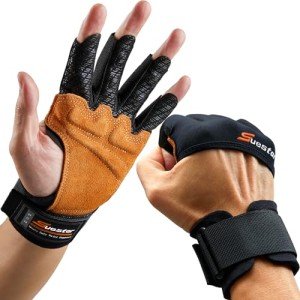 Heavy Duty Workout Gloves with Wrist Support