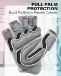 Vinsguir Women's Breathable Workout Gloves