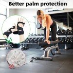 Mrichltm Breathable Workout Gloves with Wrist Support