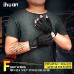 Ventilated Weight Lifting Gloves with Wrist Support