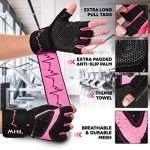 Women's Workout Gloves with Wrist Support & Grip