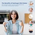 Portable Hydrogen Water Bottle for Home & Travel