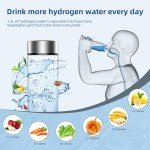 Portable Hydrogen Water Bottle for Home & Travel