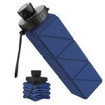 Collapsible BPA-Free Silicone Water Bottle - 20.6oz
