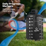 AQUAFIT 64 oz BPA-Free Water Bottle with Straw