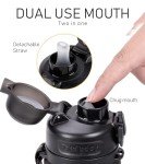 Collapsible 20oz Leak Proof Travel Water Bottle