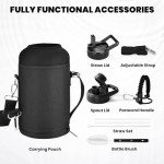 64 oz Insulated Stainless Steel Water Bottle