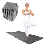 18-Piece Interlocking Gym Flooring Mats Set