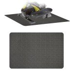 Non-Slip Workout Mat for Under Desk Exercisers