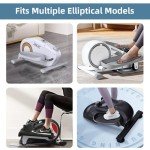 Non-Slip Workout Mat for Under Desk Exercisers