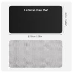 TOBWOLF Non-Slip Exercise Mat Set for Home Fitness