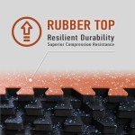 48 Sq Ft Interlocking Exercise Mats for Home Gym
