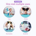 Betterland Folding Gymnastics Exercise Mat with Handles