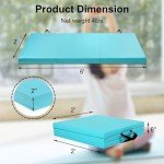 Betterland Folding Gymnastics Exercise Mat with Handles