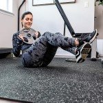 Superjare 24-Pack Rubber Exercise Mats for Home Gym