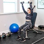 Superjare 24-Pack Rubber Exercise Mats for Home Gym