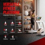 Superjare 24-Pack Rubber Exercise Mats for Home Gym