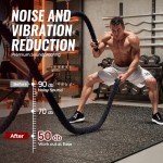 Extra-Thick Interlocking Gym Flooring Mats - 18 Pcs