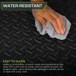 ProsourceFit Interlocking Foam Exercise Mat - Black