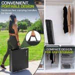 ProsourceFit Tri-Fold Thick Exercise Mat with Handles