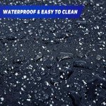 12 Pcs Interlocking Rubber Gym Mats for Home Fitness