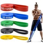 Colorful Resistance Bands for Pull Ups and Workouts