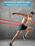 Colorful Resistance Bands for Pull Ups and Workouts