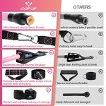5 Level Resistance Bands with Handles for Workouts