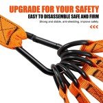 Heavy Resistance Bands with Handles for Home Workouts