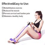 FateFan 6-Tube Elastic Resistance Bands for Fitness