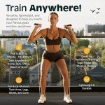 Retrospec 5-Piece Resistance Bands Workout Set