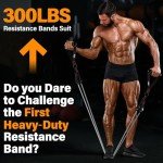 Heavy Resistance Bands Set for Home Workouts