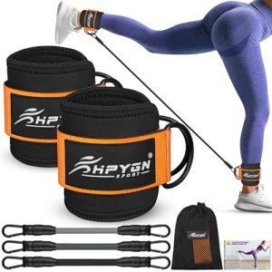 Ankle Resistance Bands for Leg and Glute Workouts