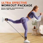 Ankle Resistance Bands for Leg and Glute Workouts