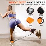 Ankle Resistance Bands for Leg and Glute Workouts