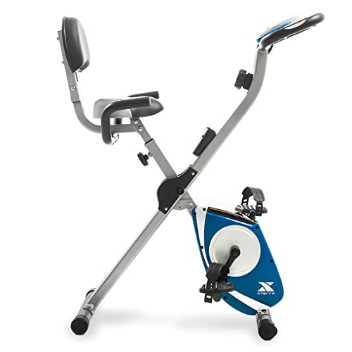 XTERRA Folding Exercise Bike: Cordless, 225 LB Weight Capacity