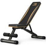 Adjustable Heavy-Duty Weight Bench for Home Gym