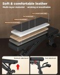 LINBOLUSA Heavy Duty Adjustable Weight Bench