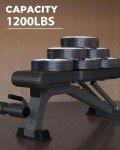 LINBOLUSA Heavy Duty Adjustable Weight Bench