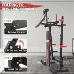 Maidoma 6-in-1 Olympic Weight Bench for Home Gym