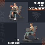 XCHIEF 1000 LBS Adjustable Weight Bench