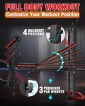 Adjustable Weight Bench Set with Leg Extension & Curl
