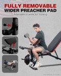 HARISON Adjustable Weight Bench for Home Workouts