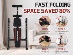 Versatile Weight Bench with Squat Rack and Leg Extension