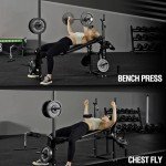 8-in-1 Olympic Weight Bench Set for Full-Body Workout