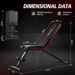 Adjustable Weight Bench for Full Body Workouts